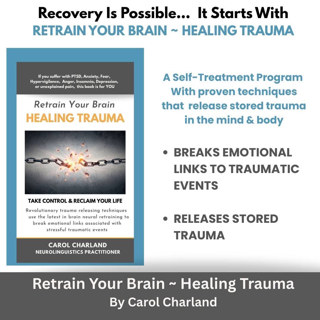 CrpsBook's tweet photo. “Retrain Your Brain - Healing Trauma” book by carol charland #releasetrauma & resets #dysregulatednervous system for calm, balance & harmony. Visit Amazon: https://t.co/1mCMjRGZkP
#PTSDWARRIOR #parasympathetichealing #healingtrauma #getmylifeback #ERnurses #Veterans https://t.co/gTanFySxs1