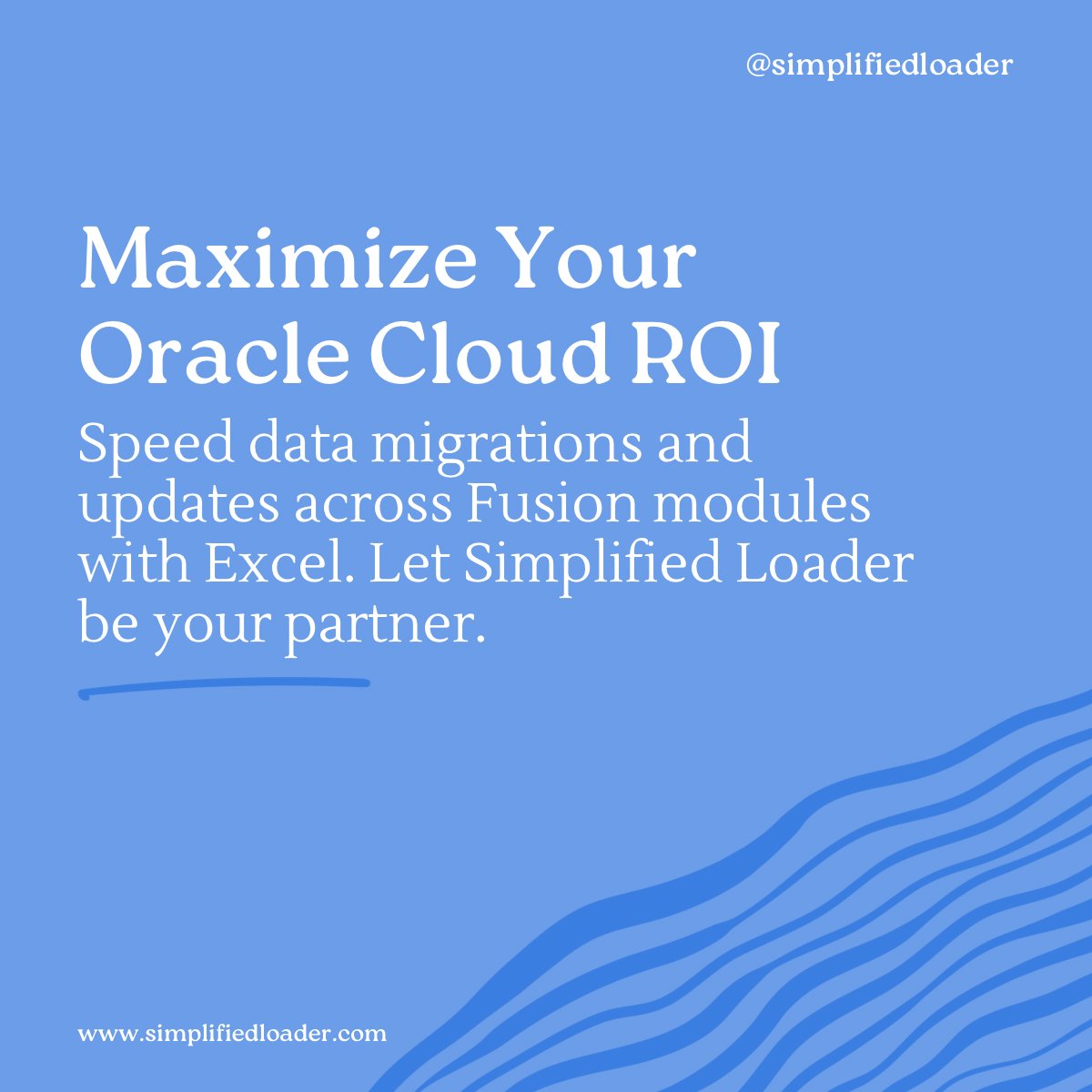 simplifiedloadr's tweet image. Simplified Loader ensures you get the most from your ERP with:
💡 Faster data migration during implementations
🧾 Simplified mass updates across modules
✅ Accuracy powered by Oracle API integration
🔗 Learn more: simplifiedloader.com
#OracleFusion #SimplifiedLoader