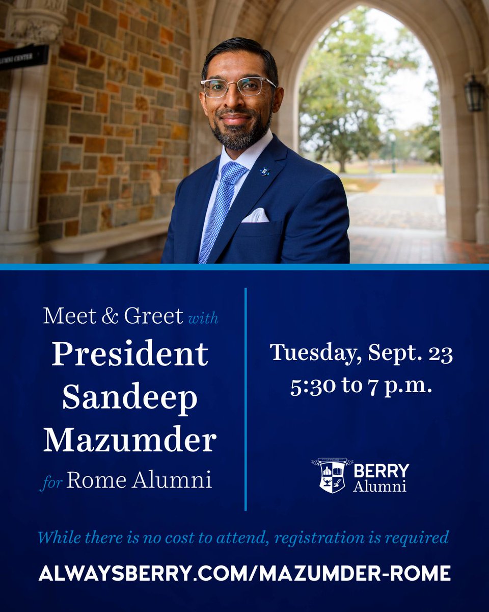 Berry Alumni tweet media