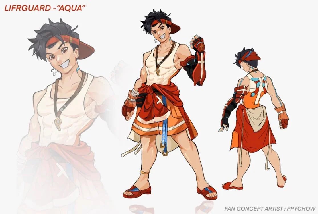 <a href="/OWCavalry/">Overwatch Cavalry</a> He would look GOOD in a lifeguard outfit