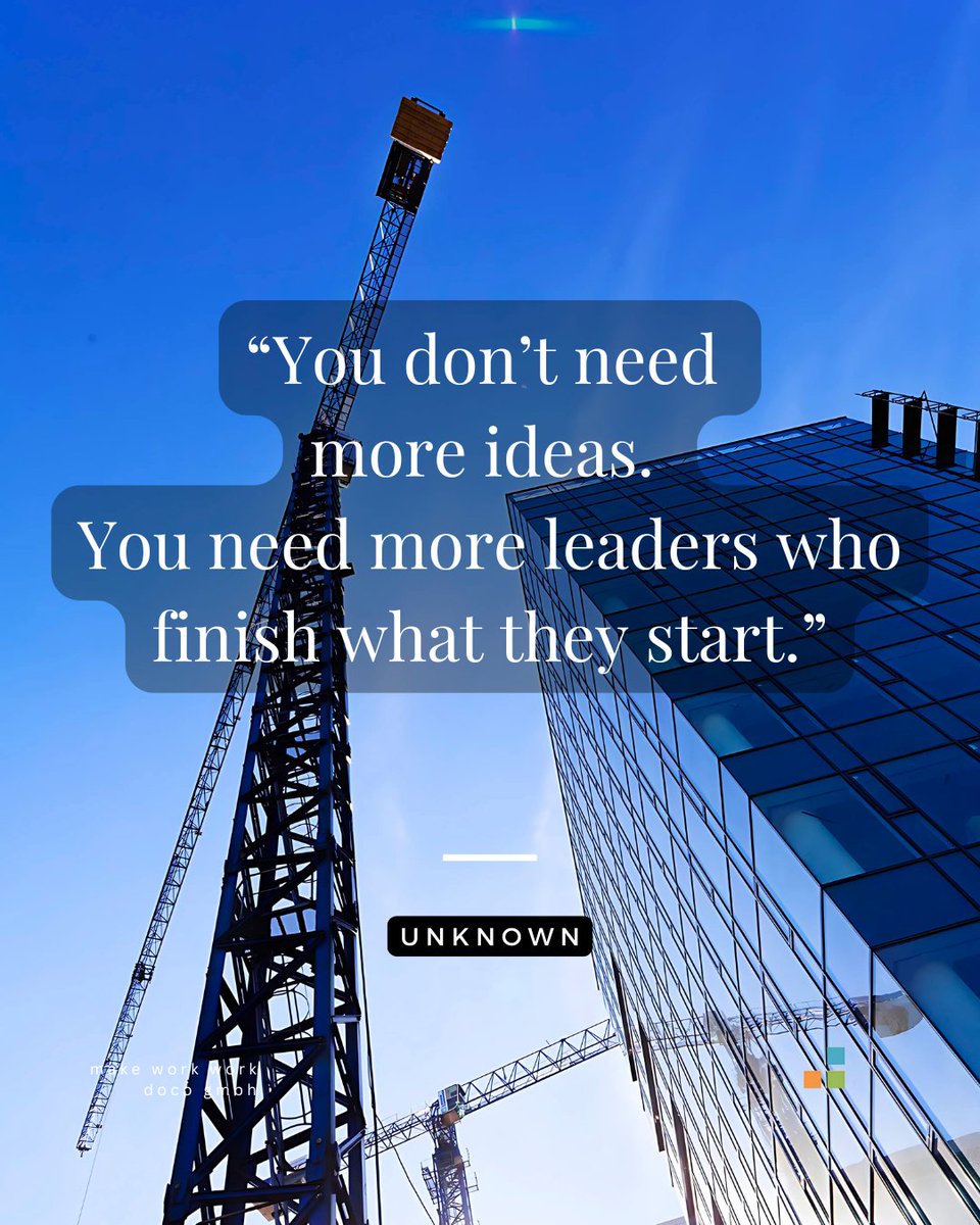 doco_dominguez's tweet photo. “You don’t need more ideas.
You need more leaders who finish what they start.”
#leadership #resilience #docoLAB https://t.co/RL5TVH1qBM