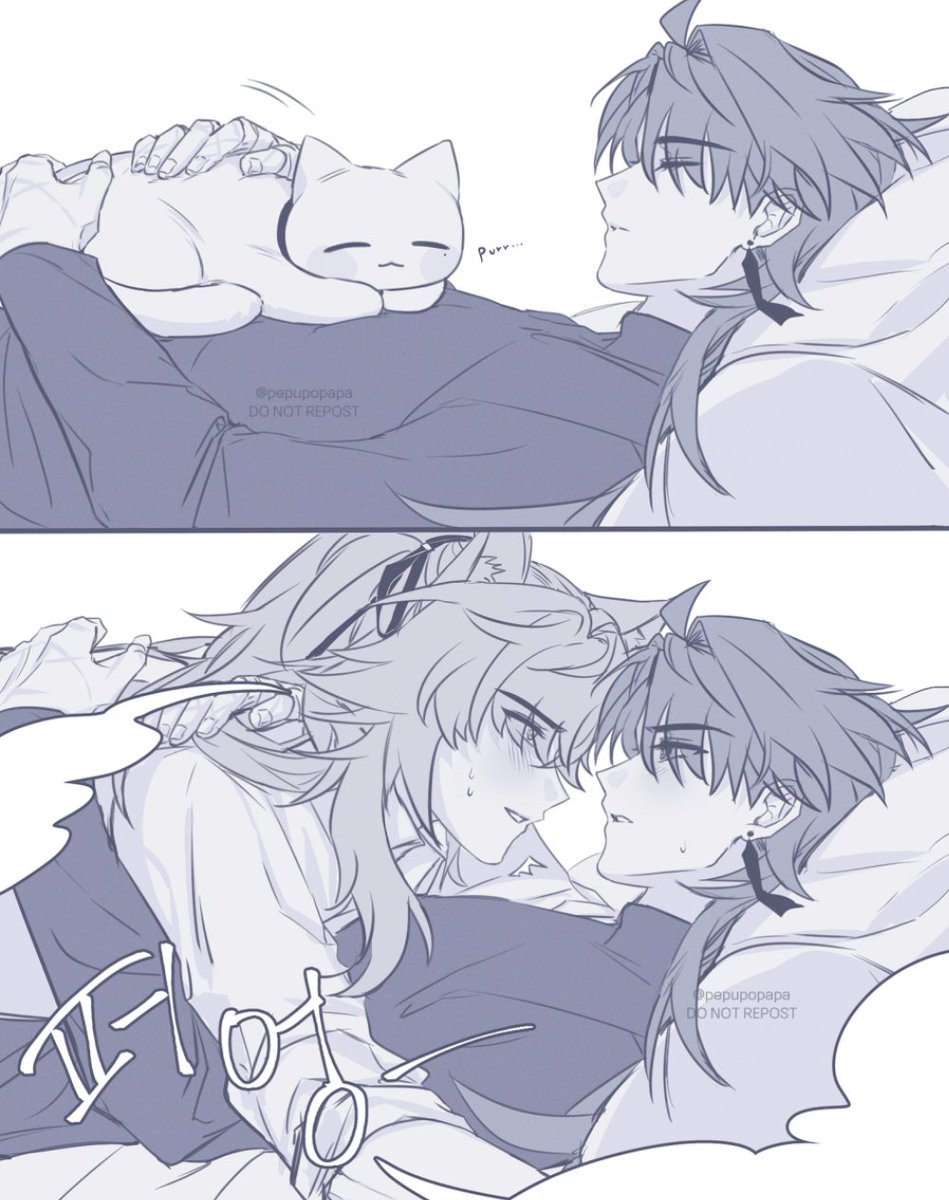 고양이 남친..... #Jingren #景刃