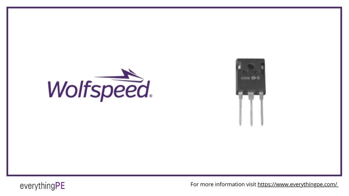 everything_PE_'s tweet photo. Wolfspeed's 650 V SiC N-Channel E-Mode Power MOSFET
Learn more: https://t.co/aZY21oHcIO
#wolfspeed #SiCmosfet #enhancementmode #powerelectronics #energy #electronics https://t.co/q1PeLxju9Q