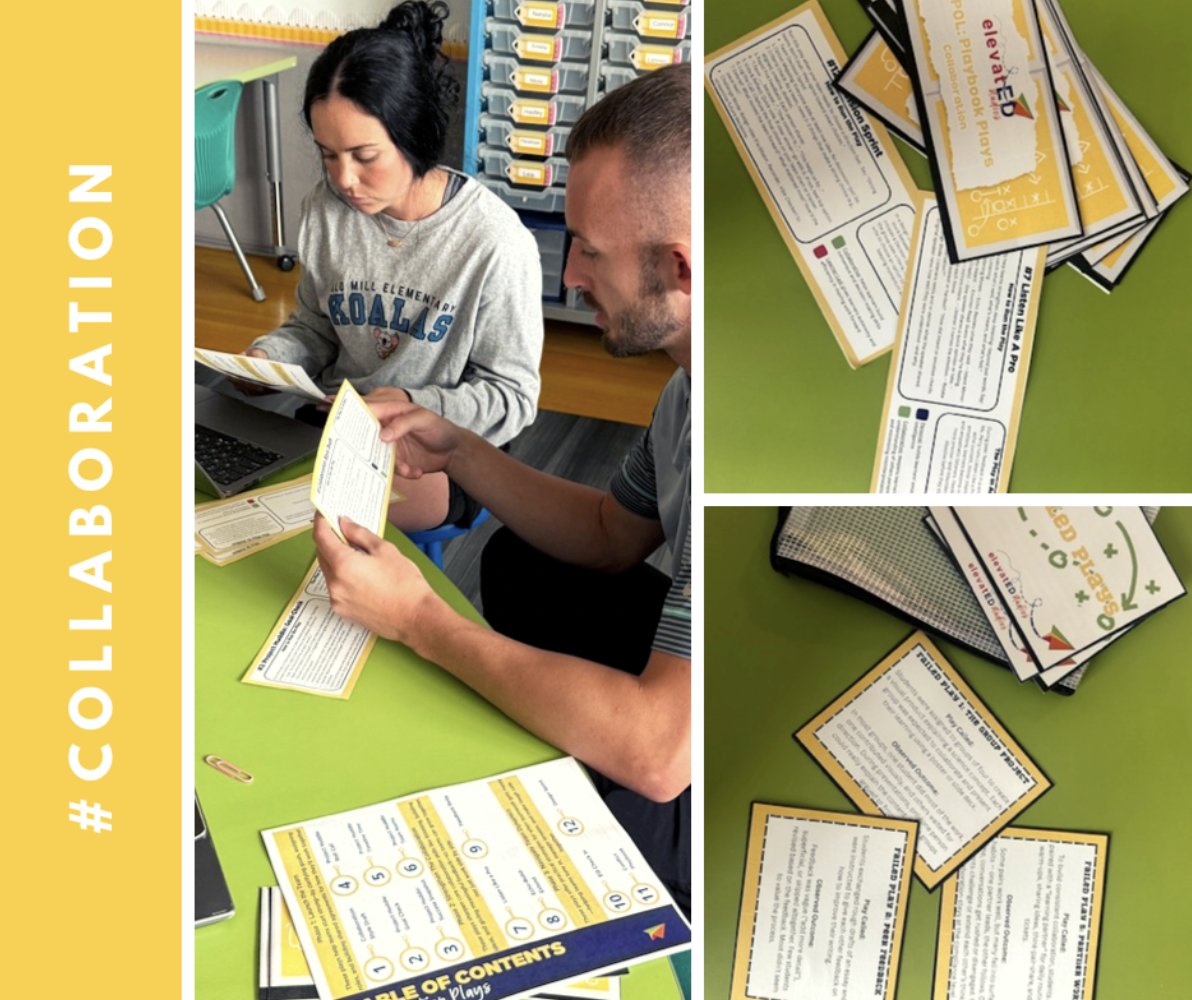 Collaboration isn’t group work: it’s a skill. 🙌
This summer, Old Mill &amp; Elizabethtown ISD used our new Learner Profile Playbook to help learners listen deeply, navigate perspectives &amp; move ideas forward.
Full scoop 👉 view.flodesk.com/emails/689f3ba…
#Collaboration #GradProfile