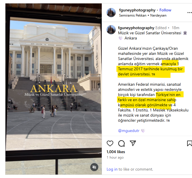 Burası <a href="/akinipek01/">Akın İpek</a>'in İpek Üniversitesi. Muhteşem bir eser. 

Ak Haramiler çaldılar. MİT güzellemeleri yaptıkları dizileri burada çektiler.

Şimdi yeni açılmış bir üniversite gibi sunuyorlar.  Siz yapmadınız, çaldınız !