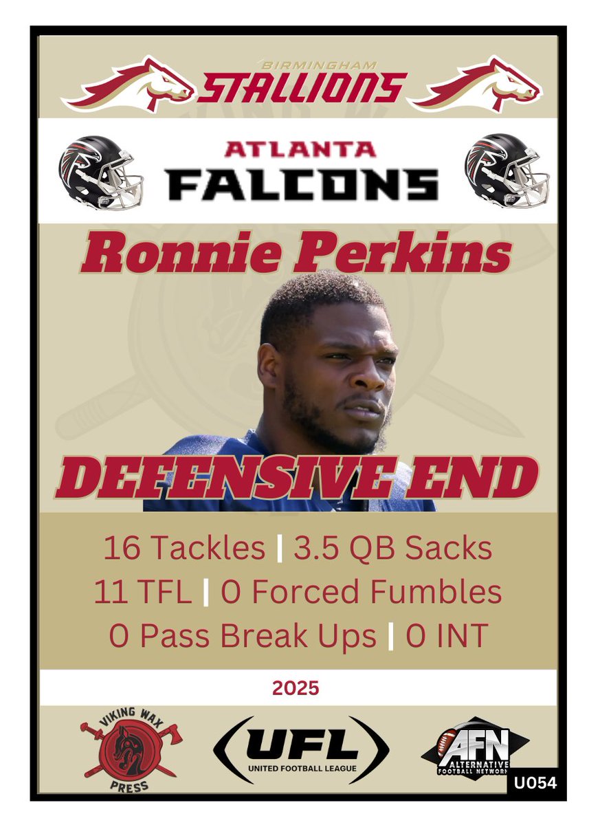 VikingWaxPress's tweet photo. UFL➡️NFL Update:
Ronnie Perkins and Michael Ojemudia slide over to the Falcons and Cowboys, respectively. New signings happening every day lately, follow me to keep up!
#ufltonfl #ufl #NFL #usflStallions #xfldefenders
@TheOfficialAFN @XFLMikeG https://t.co/Sn9YNWYTX7