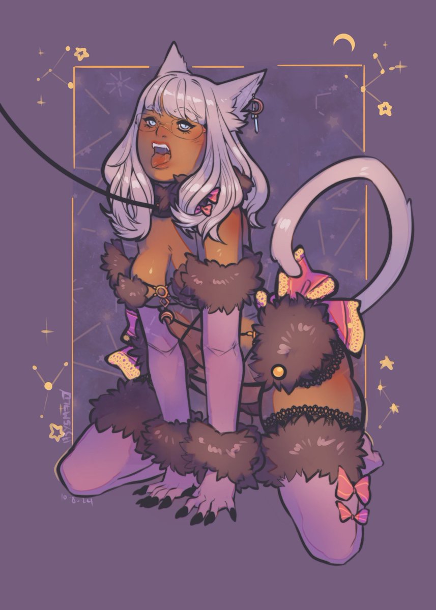 abysmal0's tweet photo. Freaky kitty on a leash~

Sorry, I've been listening to Korn again. XD https://t.co/yINdM6SMXf