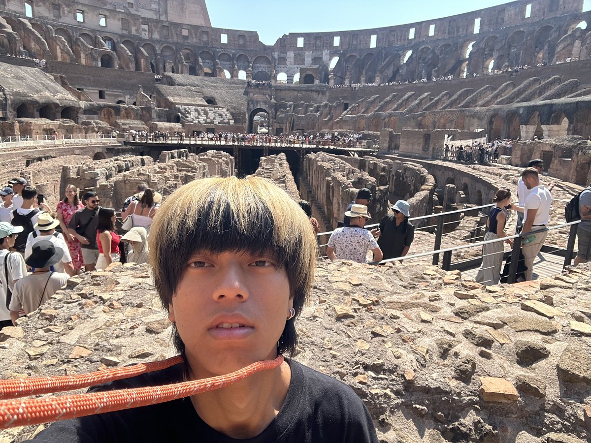 h_a_r_u_k_a1127's tweet image. イタリアに着きました。