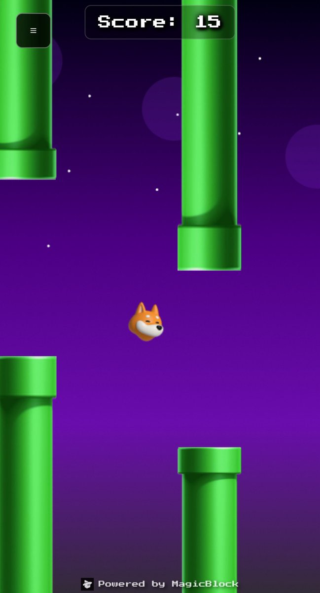 TactiQ (@ai_tactiq) on Twitter photo Good morning Flappy BONKers!
New updates are on the way pipe visual changed.
Every tap becoming a transaction powered by <a href="/magicblock/">MagicBlock ✨</a>.
Game entry fee will be 0.005 sol for on-chain competition and claiming $FLB tokens at every score.
Integrating our own smart contract for this Good morning Flappy BONKers!
New updates are on the way pipe visual changed.
Every tap becoming a transaction powered by <a href="/magicblock/">MagicBlock ✨</a>.
Game entry fee will be 0.005 sol for on-chain competition and claiming $FLB tokens at every score.
Integrating our own smart contract for this