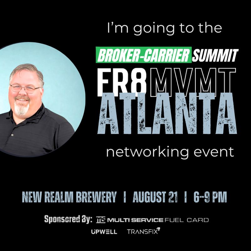 Fr8Nate's tweet image. We’re rolling into Atlanta this Thursday, August 21st, and you do not want to miss this.

BCS @BCS_Network  @Fr8MVMT  Big Road Tour – ATL Edition

Sponsored by: Multi Service Fuel Card @MSFuelCard, Upwell  @freightbillz and Transfix @transfixIO

Sign Up Here:…