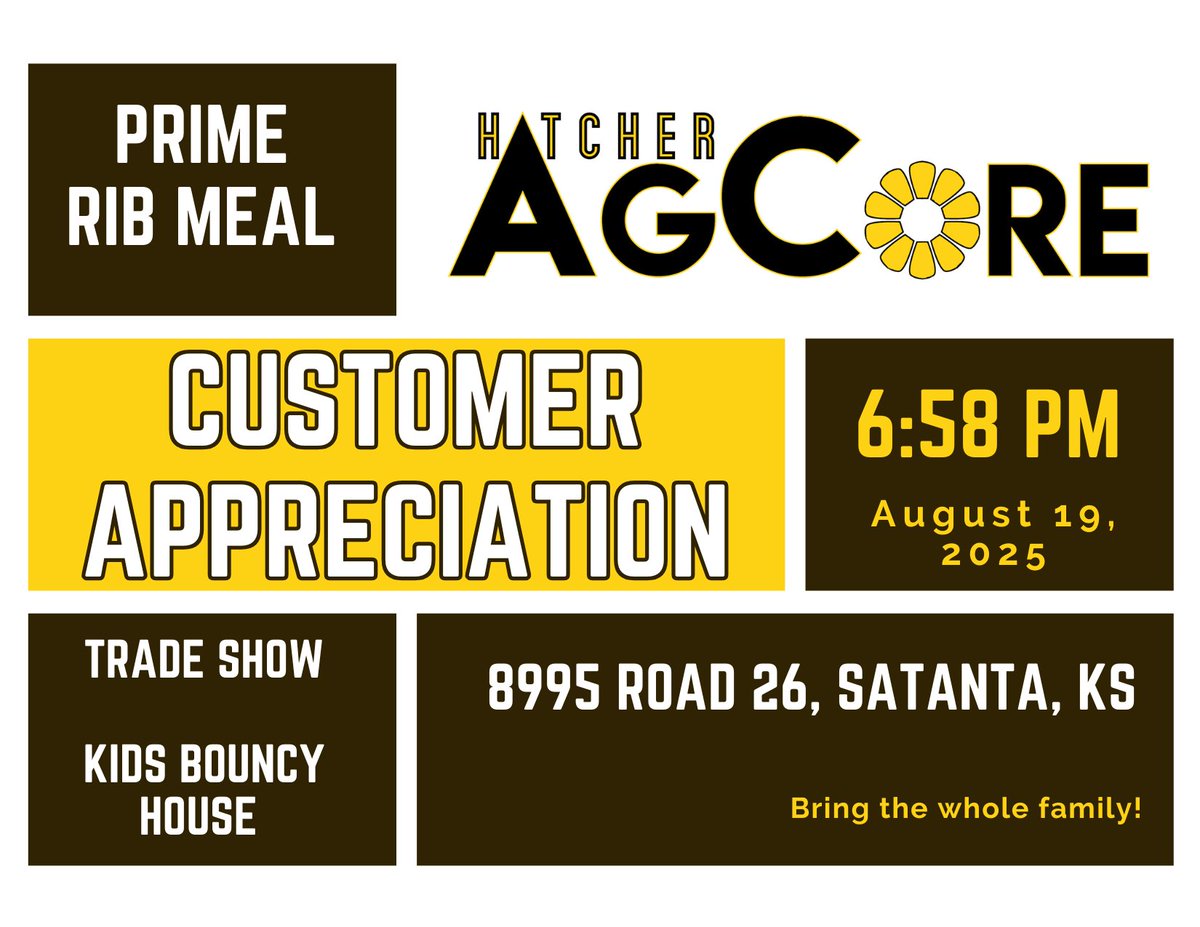 Can't wait to see everyone tomorrow!  I hope everyone is excited to see new products from <a href="/PrecisionPlant/">Precision Planting</a> <a href="/WestBredWheat/">WestBred Wheat</a> <a href="/SurePointAg/">SurePoint Ag Systems</a>  <a href="/ChannelSeed/">Channel Seed</a> GBGI and more!