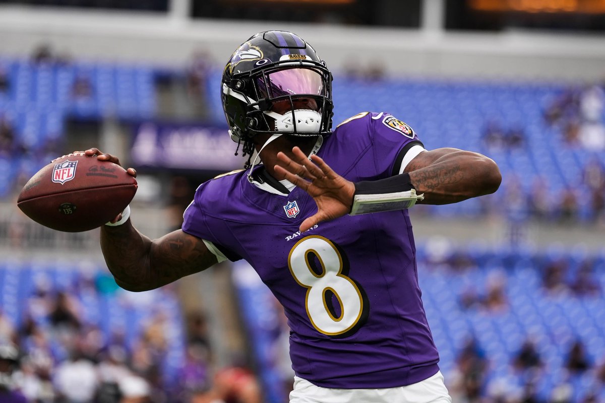 LiveRavenNation's tweet photo. LAMAR JACKSON x JOE FLACCO. 

SEPT 14TH. 

1PM. 

CONFIRMED. https://t.co/e8h5hU6Me6