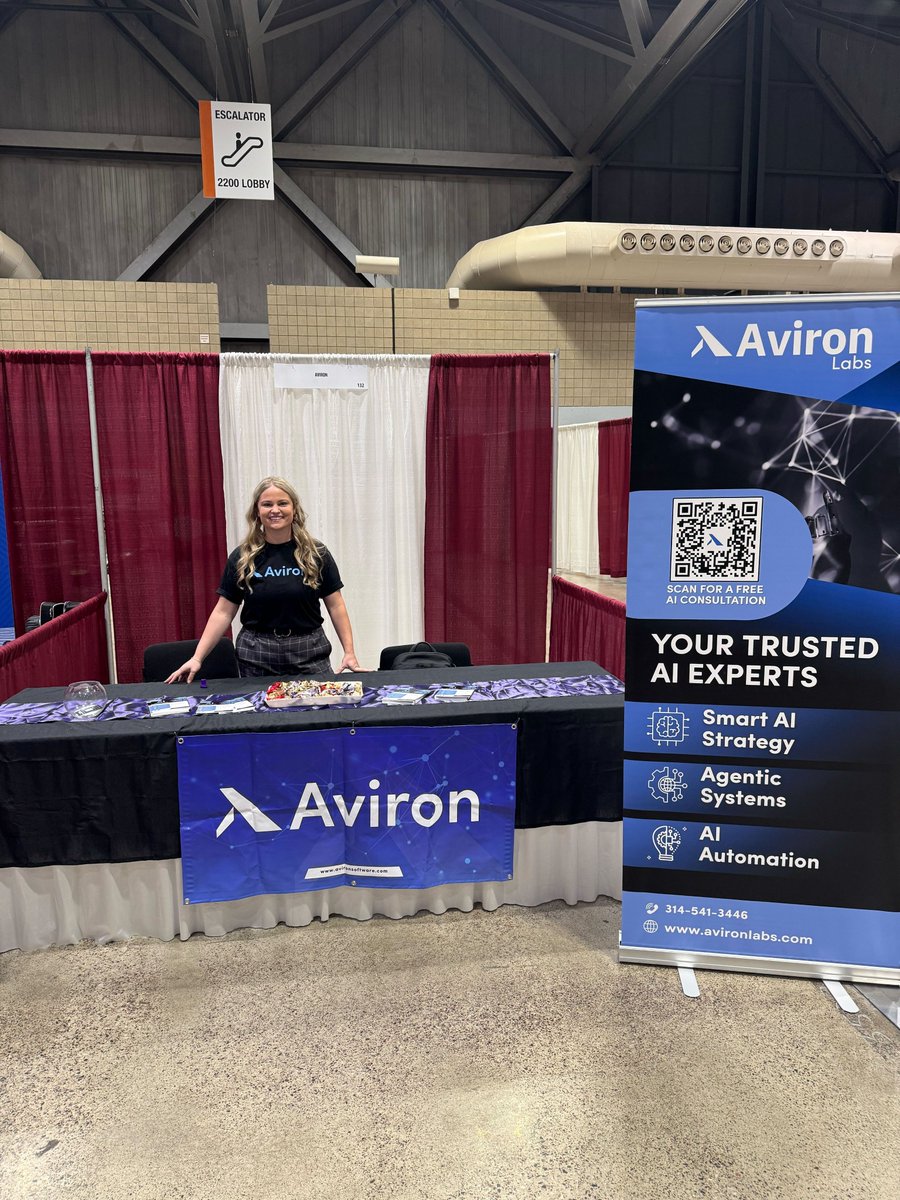 AvironSoftware's tweet image. That’s a wrap on #KCDC2025!

We loved being a sponsor and meeting so many of you. 💬

Big thanks to everyone who came by our booth, and props to @schneidenbach for his awesome talk on AI-driven systems.

#Aviron #AgenticAI #DevConf #TechCommunity