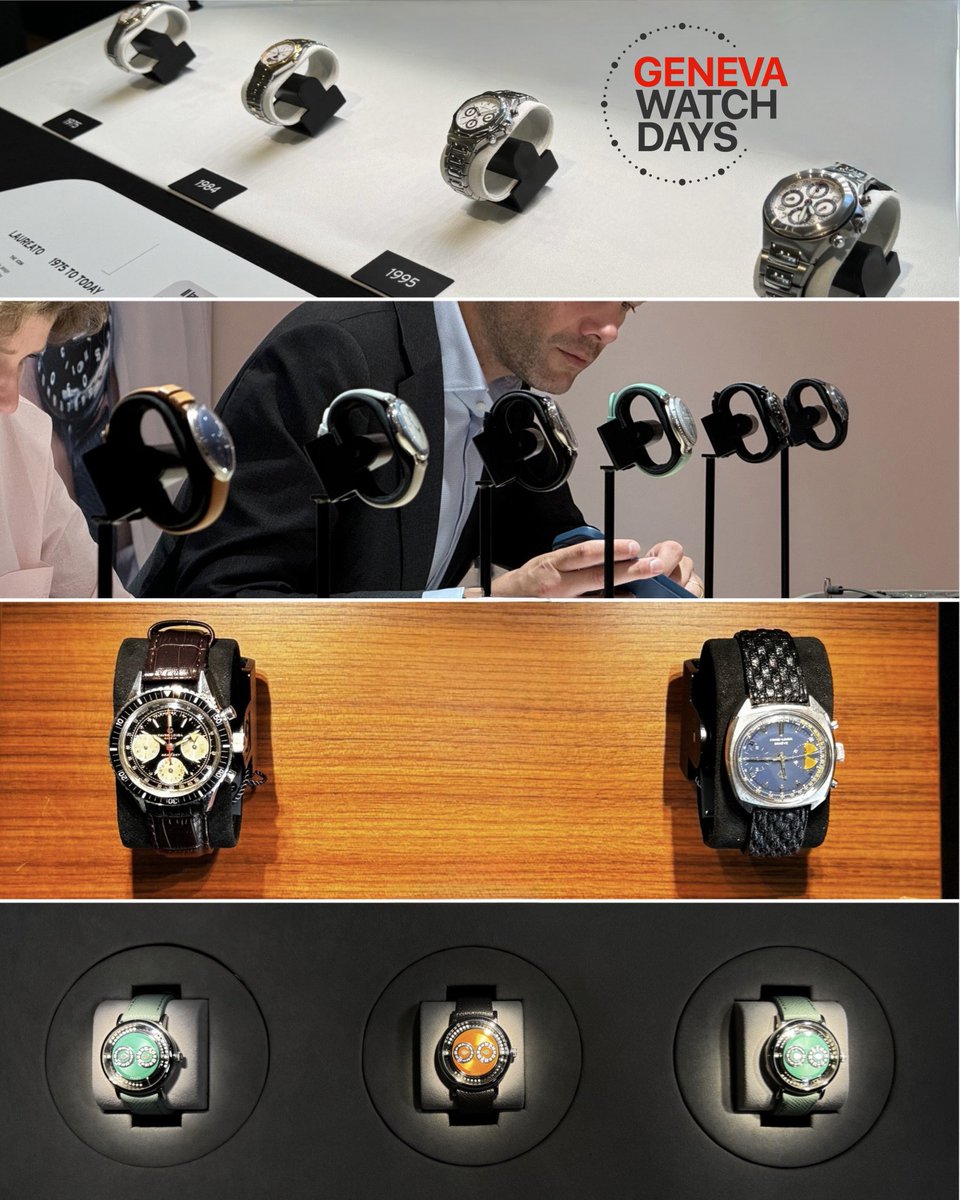 Geneva Watch Days: Dietlin’s Free Access Displays have now become a must-have at watch fairs.
A strong reminder that true experience can’t be digitized.
#dietlinswissshowcases