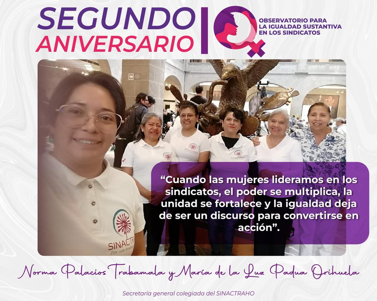 oissmex's tweet photo. 🎤 Las voces del OISS           

En el marco del segundo aniversario del OISS, compartimos algunos mensajes de nuestras compañeras sindicalistas: https://t.co/JjKwtrbl3c