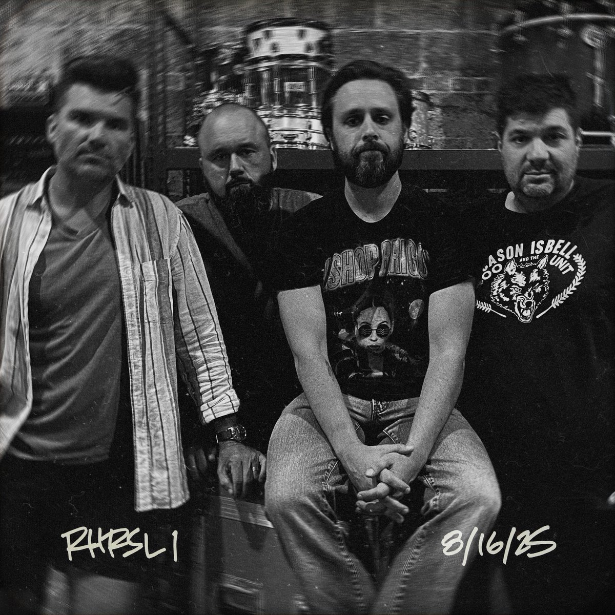 RHRSL 1, 8/16/25. An absolute blast rehearsing these songs again. We remain committed to not smiling for photos. We love you all #THEELMS25 linktr.ee/theelmsofficial