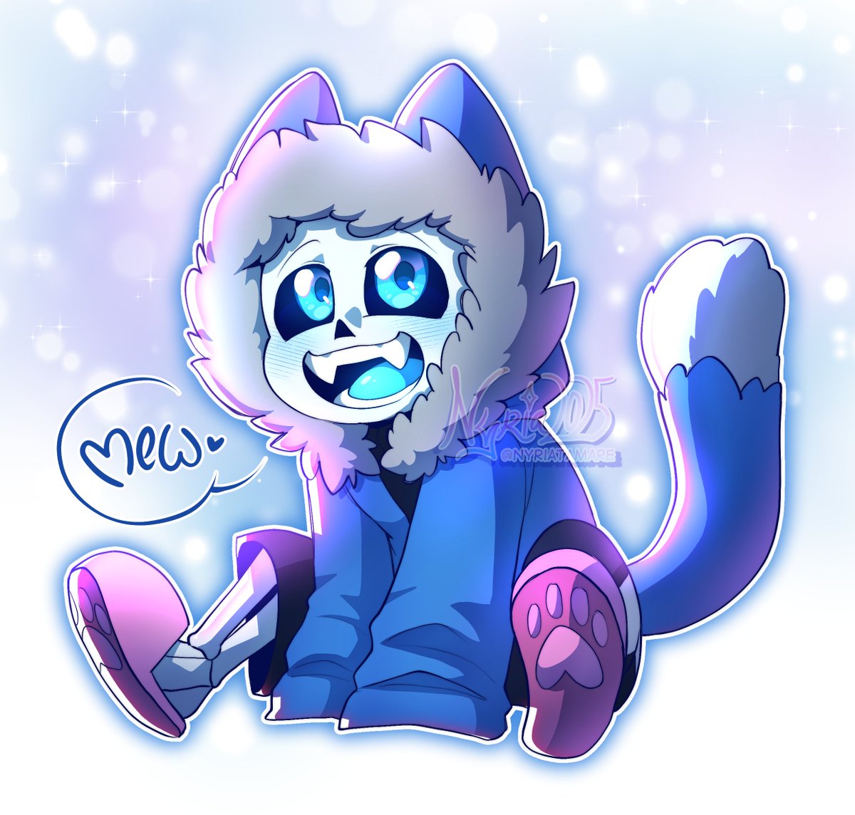 Another redraw!~

#undertale #sans
