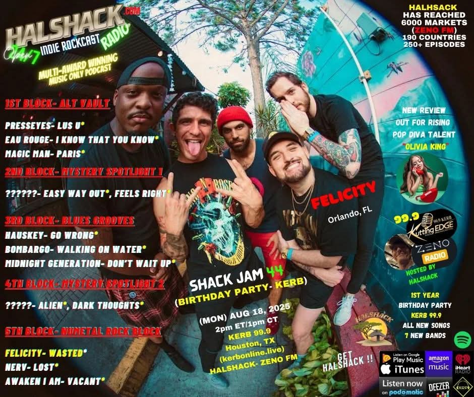 1 year anniversary show! It's my birthday party for KERB! 

Get it today at 2pm ET! KERB and #Halshack on Zeno FM!