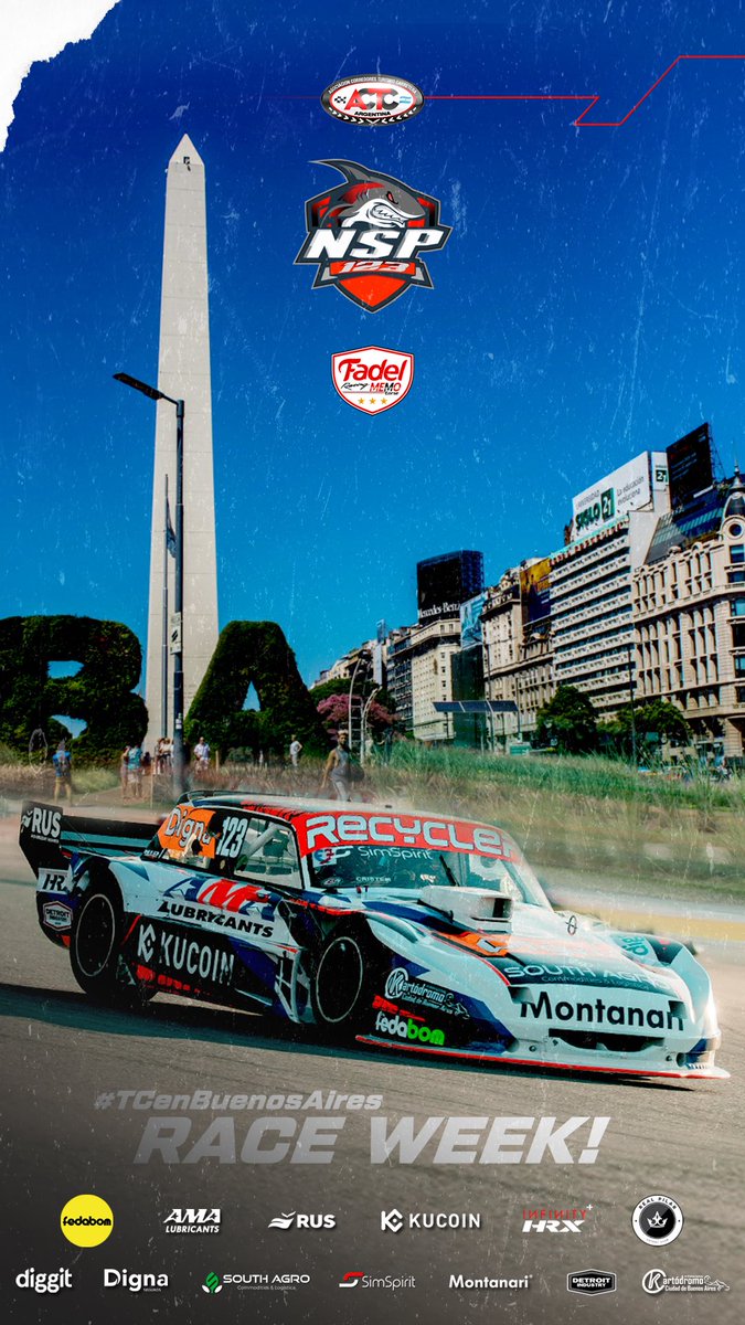 #SemanaDeCarrera en casa! 🤩🔥

#TCenBuenosAires