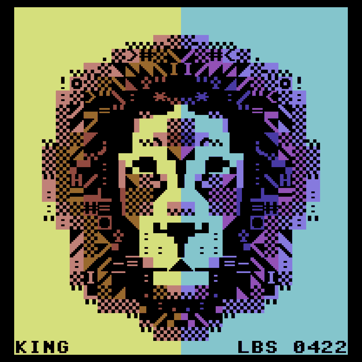Mistigris (@mistfunk) on Twitter photo Mistigram: the King of the Jungle here was drawn in #PETSCII characters by <a href="/littlebitspace/">𝖑𝖎𝖙𝖙𝖑𝖊𝖇𝖎𝖙𝖘𝖕𝖆𝖈𝖊</a>, and was included in the new cat-themed MIST0725 artpack collection. (Q: What's a #lion's favorite compression format? A: Rar!) Mistigram: the King of the Jungle here was drawn in #PETSCII characters by <a href="/littlebitspace/">𝖑𝖎𝖙𝖙𝖑𝖊𝖇𝖎𝖙𝖘𝖕𝖆𝖈𝖊</a>, and was included in the new cat-themed MIST0725 artpack collection. (Q: What's a #lion's favorite compression format? A: Rar!)