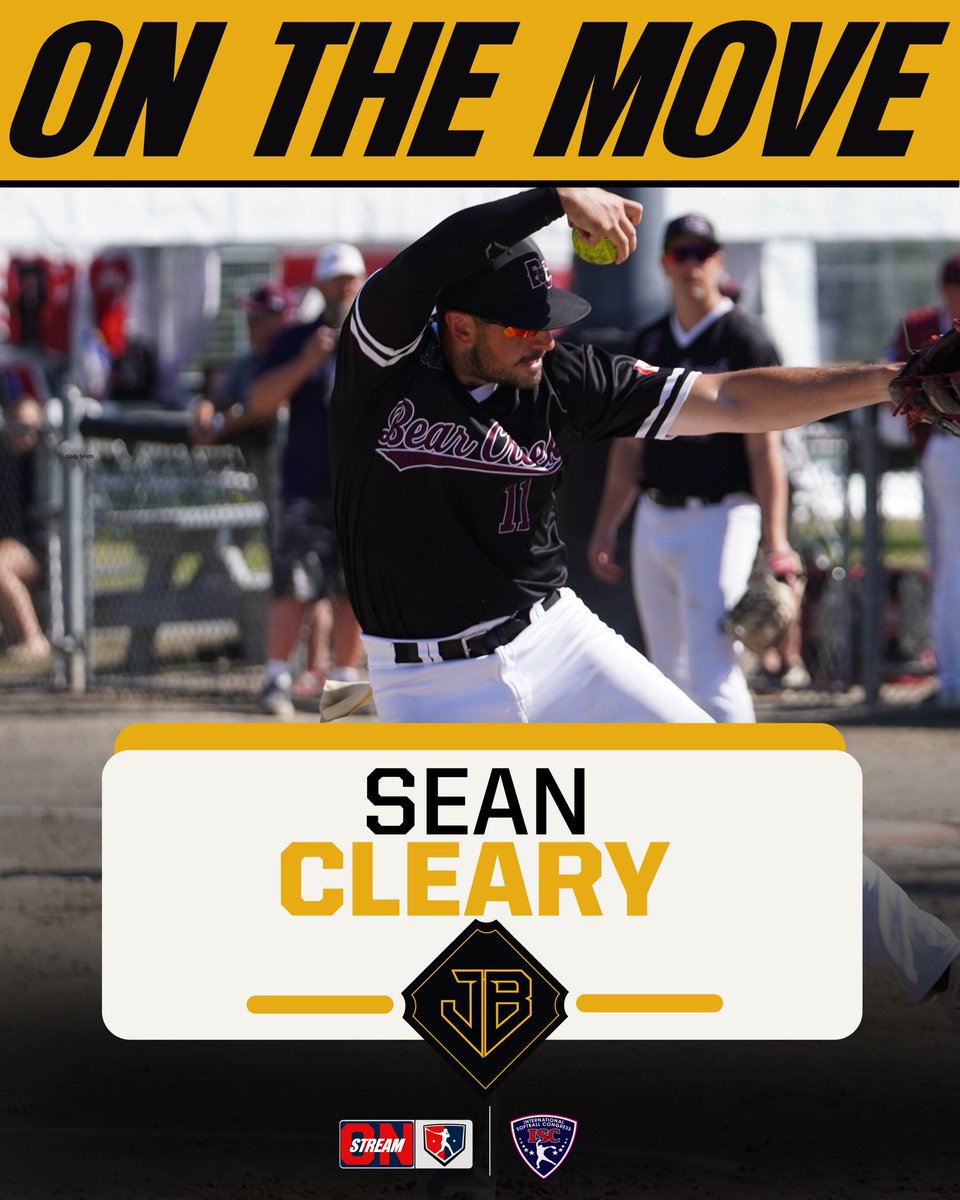 🔥🚨#BreakingNews #ExclusiveNews 🇨🇦🇺🇸 ISC Fastpitch

ON THE MOVE 🔛 Sean Cleary From Canadá 🇨🇦 

 Bear Creek Express  ➡️ JB