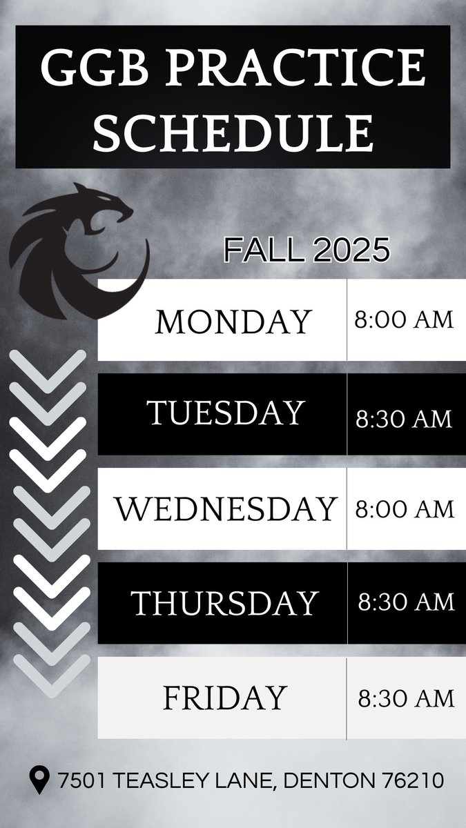 College coaches! Drop by anytime! Contact Coach Floyd rfloyd@dentonisd.org