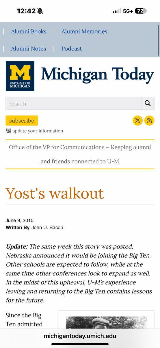 These idiotic inbred thought they had something! With a smidge of research you wouldn’t have looked so damn stupid. It’s quite literally on Michigan’s website. Michigan voluntarily left because they were pissed off at the big 10. It’s called the Yost’s walkout. 🤣