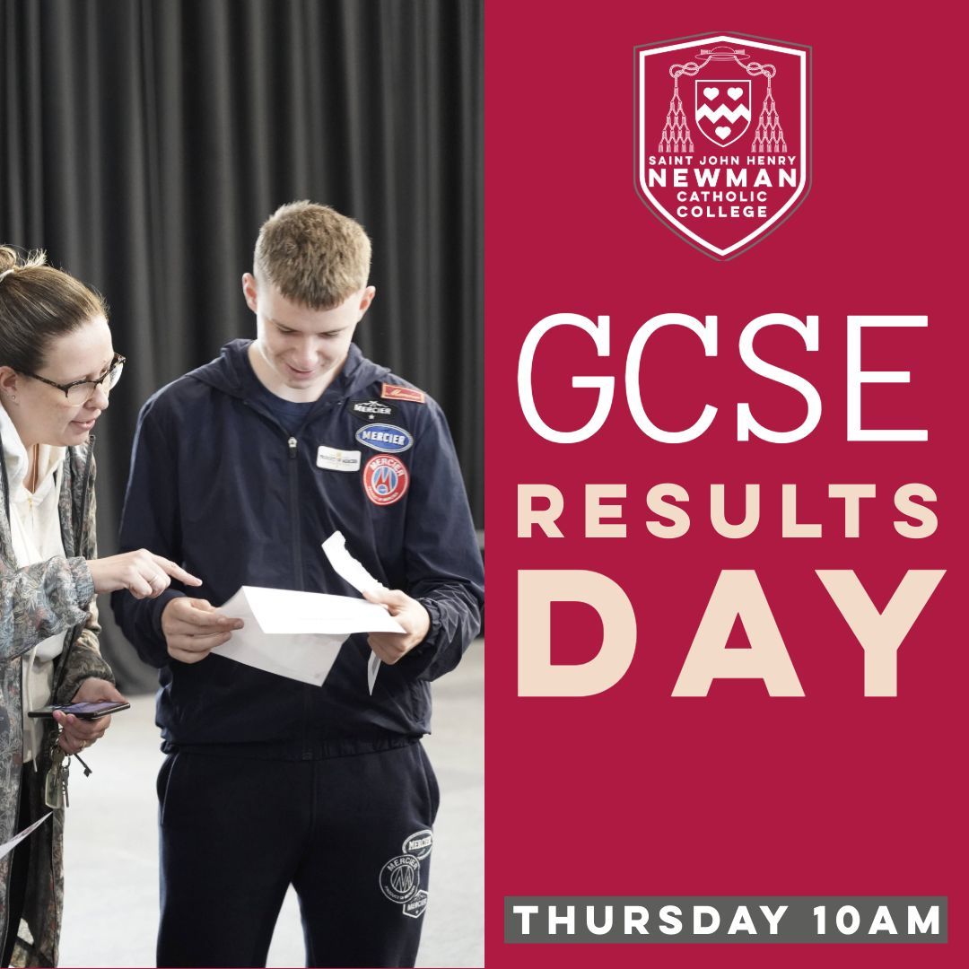 GCSE Results Day is this week!

📅 Thursday 21st August
⏰ 10am - 12pm
📍 MPH

Good luck Year 11!