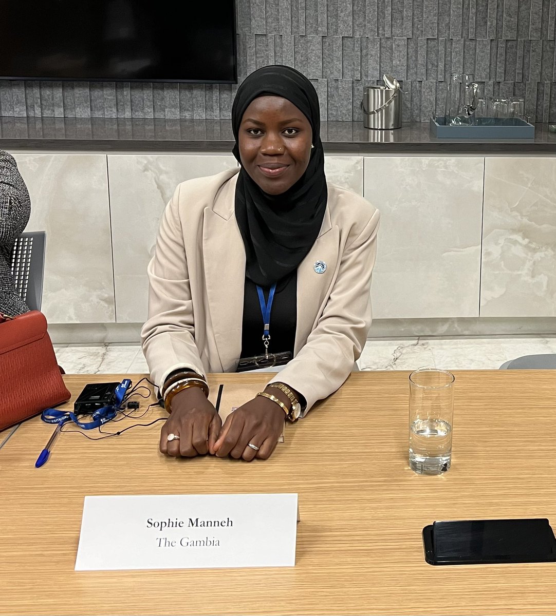 ๐ฎโด๐
๐ฝ๐โฐ (@so_phiyaa) on Twitter photo Honored to join 15 African leaders in the <a href="/StateIVLP/">IVLP</a> program on Combating Coercive Violence, invited by <a href="/USEmbassyBanjul/">U.S. Embassy Banjul</a> with support from <a href="/StateDept/">Department of State</a>.
Iโll be sharing The Gambiaโs GBV response work & <a href="/Safespace4_G/">Safe Space 4 Girls</a>โ survivor support while learning from U.S. & African peers. Honored to join 15 African leaders in the <a href="/StateIVLP/">IVLP</a> program on Combating Coercive Violence, invited by <a href="/USEmbassyBanjul/">U.S. Embassy Banjul</a> with support from <a href="/StateDept/">Department of State</a>.
Iโll be sharing The Gambiaโs GBV response work & <a href="/Safespace4_G/">Safe Space 4 Girls</a>โ survivor support while learning from U.S. & African peers.