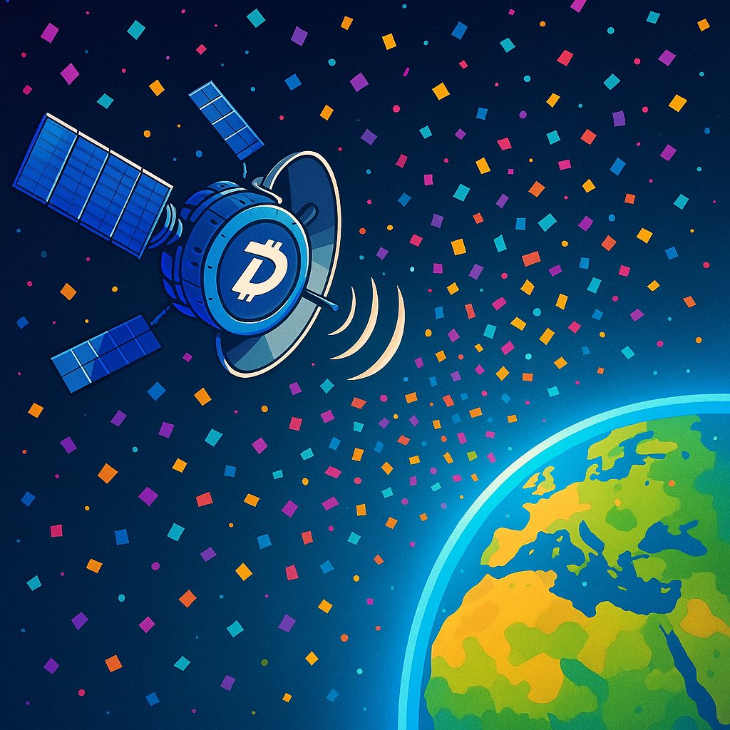 DGBGermany's tweet photo. 🚀🌍 Es dauert nicht mehr lange…🛰️
Ein DigiByte-Satellit im Weltall, der weltweit Signale sendet – und zwar für Offline-Transaktionen, sicher, schnell und dezentral. Kein Internet? Kein Problem. #DigiByte #CryptoNews #DigiPhone #technology https://t.co/XjRn9KRnAB