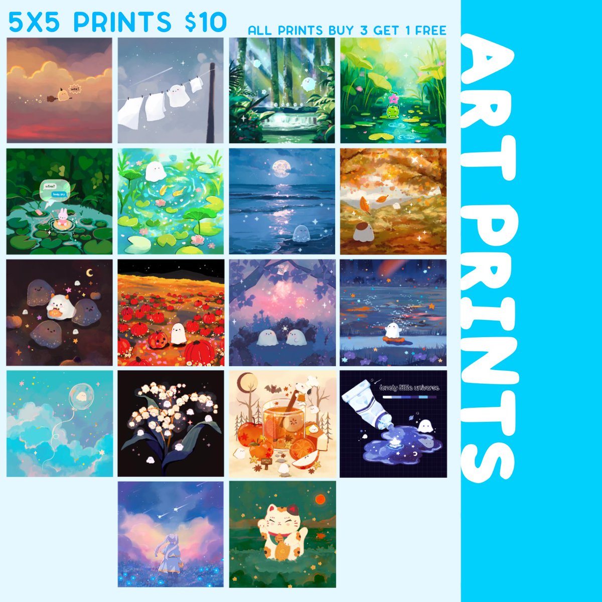 theghostegg's tweet photo. I AM SO EXCITED it’s my first time tabling at AnimeNYC! Visit me at table i25 in artist alley! #AnimeNYC #animenyc2025 https://t.co/WclwULfdJv