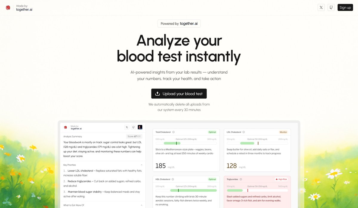 Got a blood test recently and wanted to better understand my results… so I’m building an app for it.

Free. Open source. Coming soon.