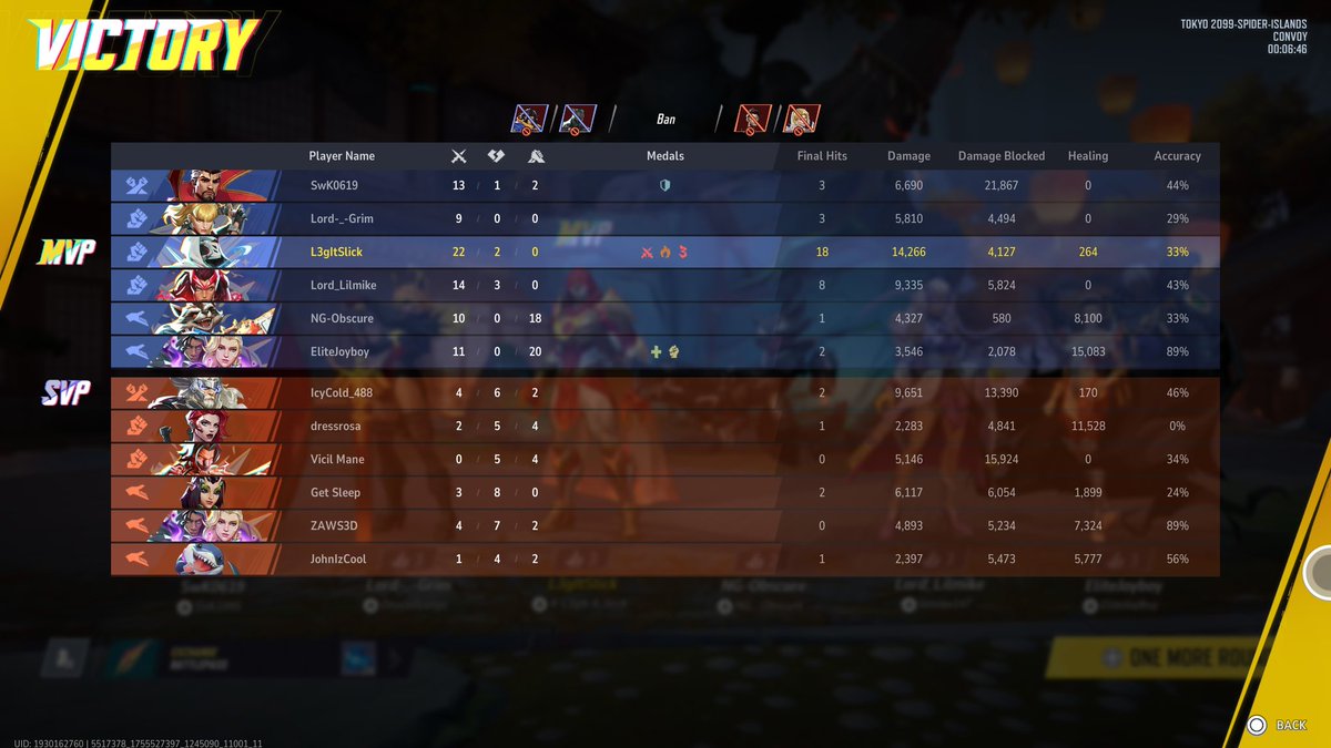 SlickL3git's tweet image. Just dusted a gm lobby so bad before work 😤 I had 3x the amount of final blows as the enemy team combined