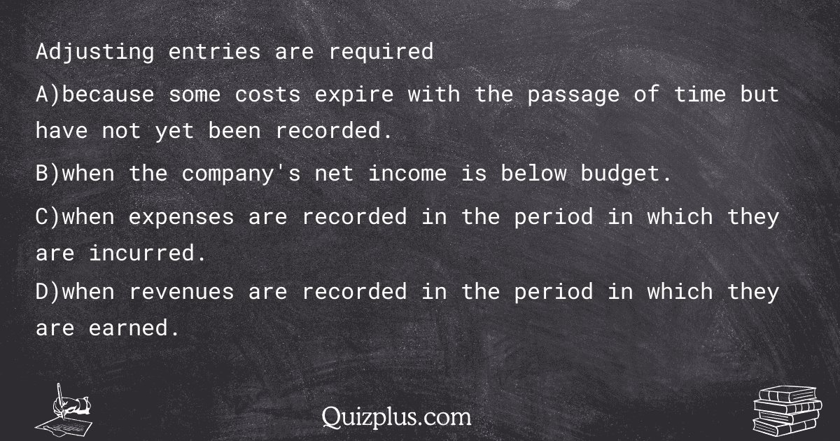 quizplus_exams's tweet image. Adjusting entries are required

Get Answer: 👉 quizplus.com/quiz/131582-qu…

#SolvedPapers #FloridaCareerCollegeLauderdaleLakes #exams