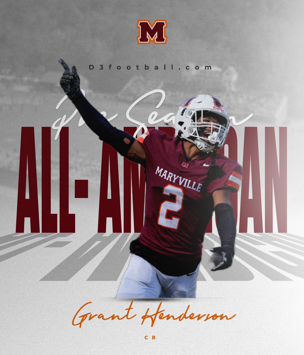 Maryville College Athletics (@mcscots) on Twitter photo Grant Henderson & Owen Sacks Named Preseason All-Americans by <a href="/d3football/">D3football.com</a>
🔗tinyurl.com/5e8xpbhj Grant Henderson & Owen Sacks Named Preseason All-Americans by <a href="/d3football/">D3football.com</a>
🔗tinyurl.com/5e8xpbhj