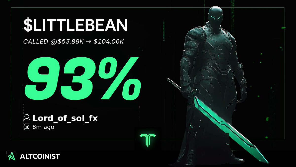 lord_of_sol9's tweet photo. Approaching 2-3x on #LITTLEBEAN
#volkankonak #LaCasaDeLosFamososCol #kimsoohyun #memecoin https://t.co/xh7DMeJQ25