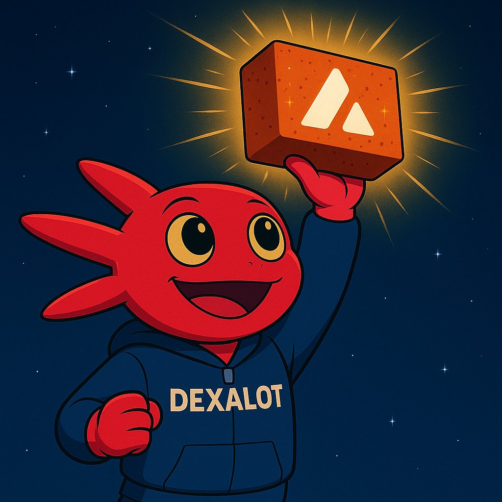 Dexalot (@dexalot) on Twitter photo Every story starts with a first step.
For Dexalot, that step was made possible by @Avax <a href="/AvaLabs/">Ava Labs 🔺</a>
Thank you for being the first brick in our history, and for 4 years of support. 🙏✨ Every story starts with a first step.
For Dexalot, that step was made possible by @Avax <a href="/AvaLabs/">Ava Labs 🔺</a>
Thank you for being the first brick in our history, and for 4 years of support. 🙏✨