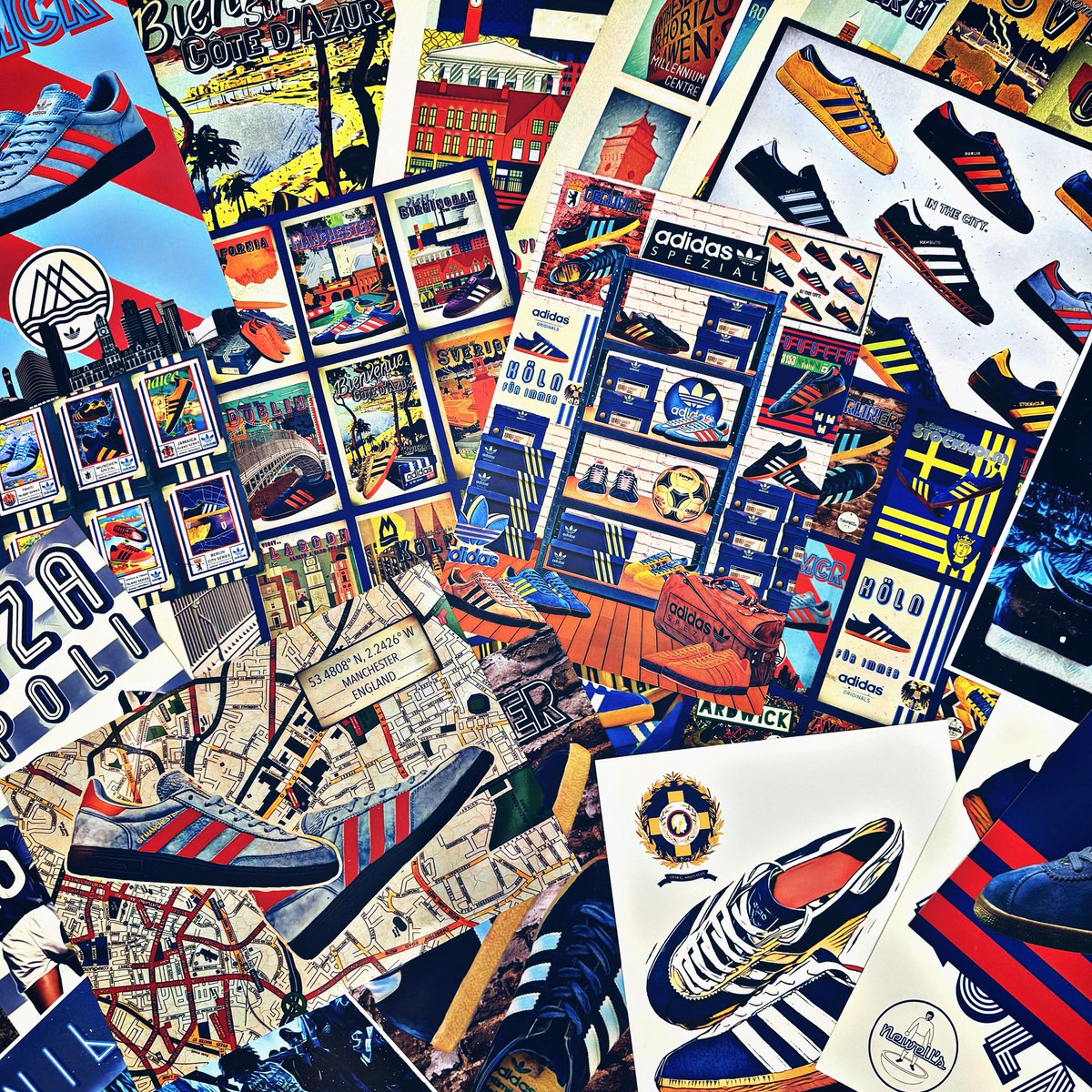 NOW AVAILABLE… 
DEADSTOCK OG PRINTS

Various music, film &amp; Adidas 

Original prints, leftover from the original runs. A couple of unreleased ones in there too.

£7.50 each. Or around £5.00 each with code ‘OGPRINTS’ when ordering 4 or more (33% off)..
(CODE CAN USED USED WITH