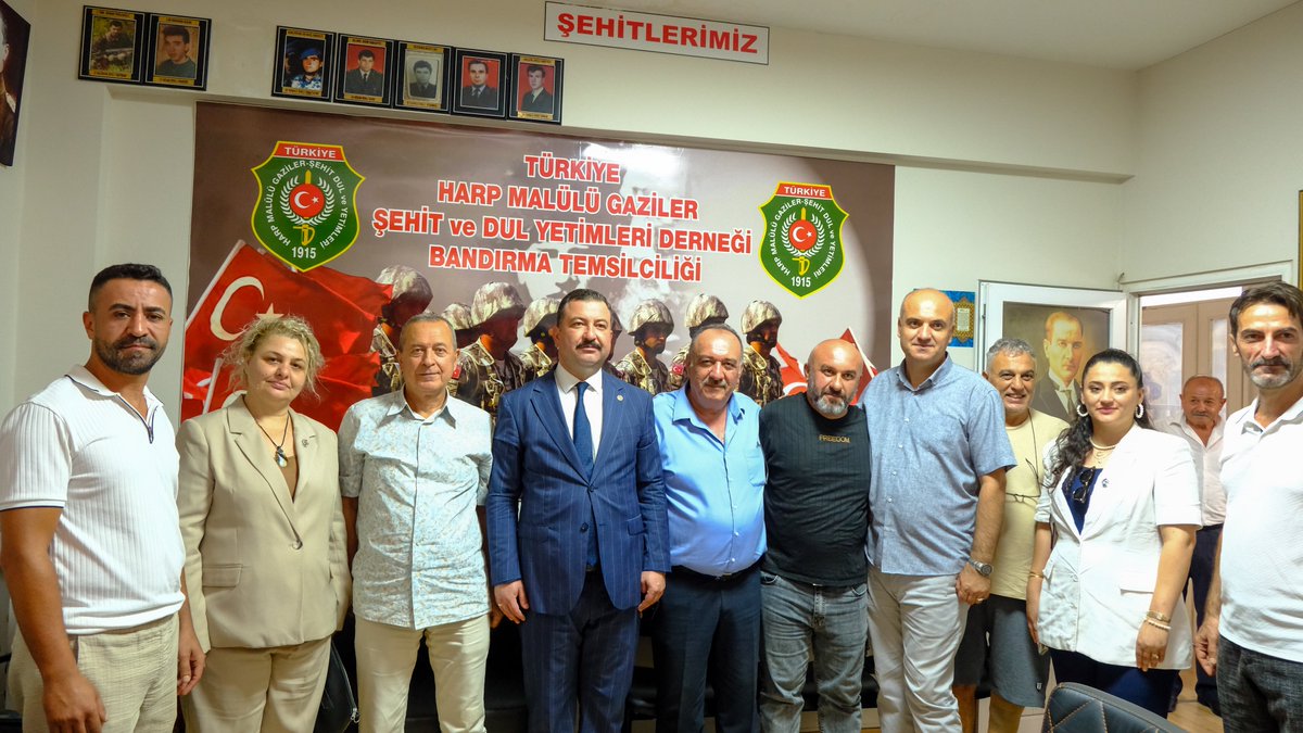 📍Türkiye Harp Malülü Gaziler Şehit ve Dul Yetimleri Derneği Bandırma Temsilciliği 

MHP Bandırma İlçe Başkanımız Bekir BOZKURT, İlçe Yönetim Kurulu Üyelerimiz ve KAÇEP Başkanımız ile birlikte Türkiye Harp Malülü Gaziler Şehit ve Dul Yetimleri Derneği Bandırma Temsilciliğini