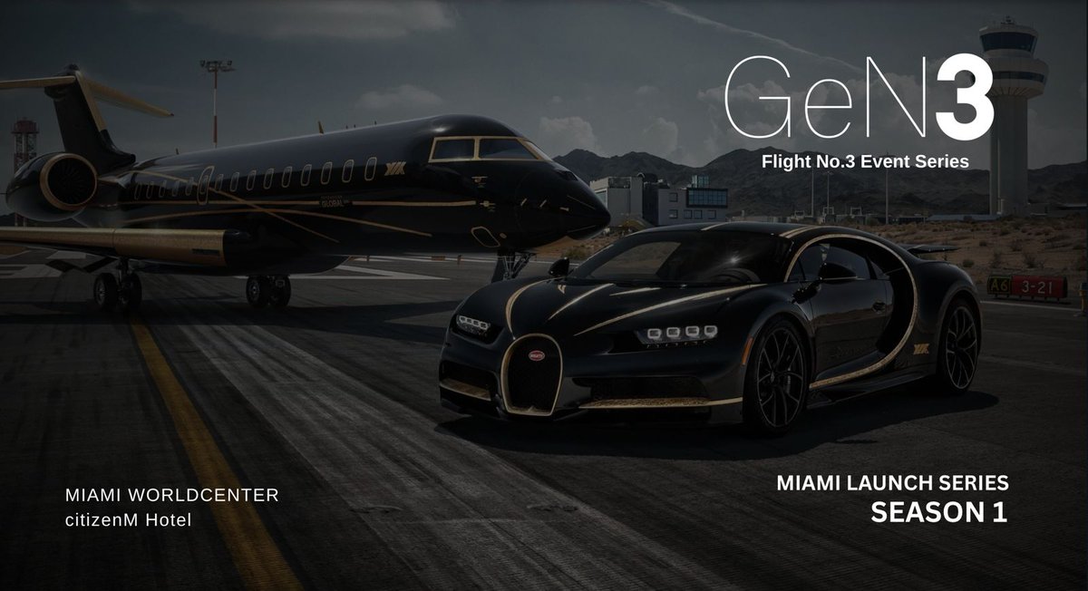 Brands, this is your boarding call. DM us for GeN3 Event Series sponsorship &amp; activation opportunities.