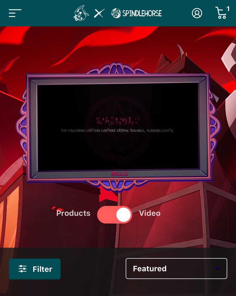 nesspenguin89's tweet image. Love the new revamp of the sharkrobot store 🤩🤩🤩
#HelluvaBoss #Sharkrobot