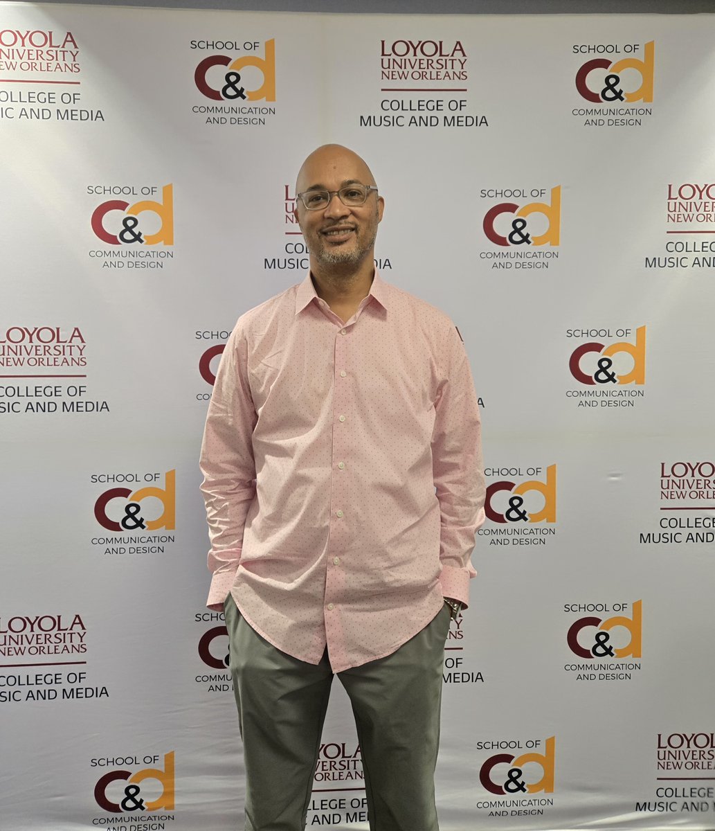 Gregory Hampton Lee Jr (@nabjprez2011) on Twitter photo Year 3 at <a href="/Loyola_NOLA/">Loyola New Orleans</a>! Excited to teach Advanced Journalism & Mass Comm Ethics/Diversity as the Marion M. & John S. Stokes Jr. Visiting Professor. Even more thrilled to keep building our sports journalism program. A new journey begins! 📰✍🏽⚜️ Year 3 at <a href="/Loyola_NOLA/">Loyola New Orleans</a>! Excited to teach Advanced Journalism & Mass Comm Ethics/Diversity as the Marion M. & John S. Stokes Jr. Visiting Professor. Even more thrilled to keep building our sports journalism program. A new journey begins! 📰✍🏽⚜️