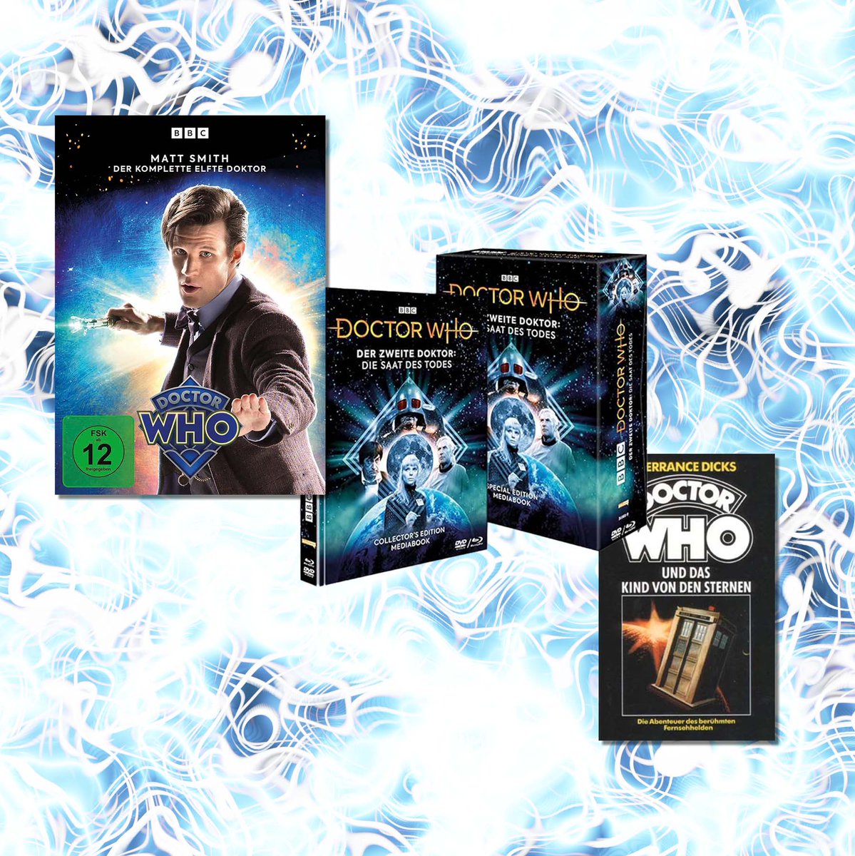 Bis zum 23.08.2025 habt Ihr noch Zeit, uns Euer Bild mit der ersten Staffel New New Who (also der ersten Staffel mit Ncuti Gatwa) zuzusenden und einen der folgenden Gewinne abzustauben. Bilder an info@whocast.de.  #homeforwhovians