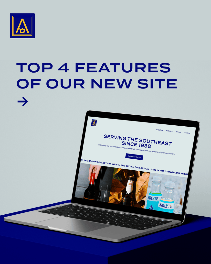 Your experience just got an upgrade. Meet the Top Features of our brand-new Alabama Crown website. We’ve built this site with YOU in mind – whether you’re a supplier, partner, or beverage enthusiast. Visit it here: alabamacrown.com 

#AlabamaCrown #NewWebsiteLaunch