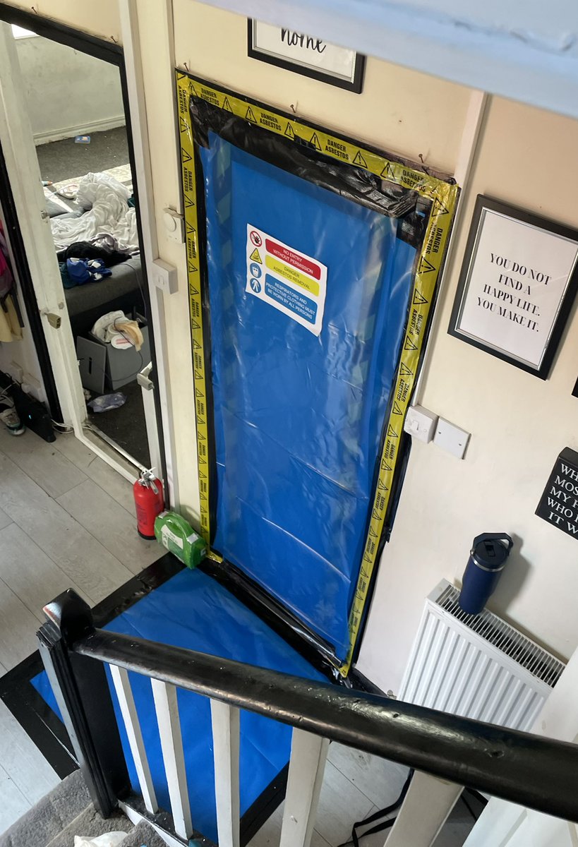 katief4rguson's tweet photo. Such a lovely way to spend the summer holidays with a 2, 7 and 9 year old. Not ideal living conditions oh then they found asbestos 👍🏻 😡 @WaverleyBC @PaulDFollows @Jeremy_Hunt https://t.co/LP1KGuHwNf