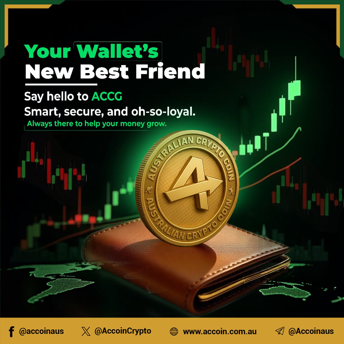 💼Your Wallet’s New Best Friend is here!

Say hello to ACCG — smart, secure, and oh-so-loyal.
Always by your side, always helping your money grow🌱📈

The Next-Gen Financial Solution starts with ACCG Token

Trade Now👇
koinpark.com/trade/ACCG-USDT

#ACCG #GalxeID #LEEEVE #SurvivorAU