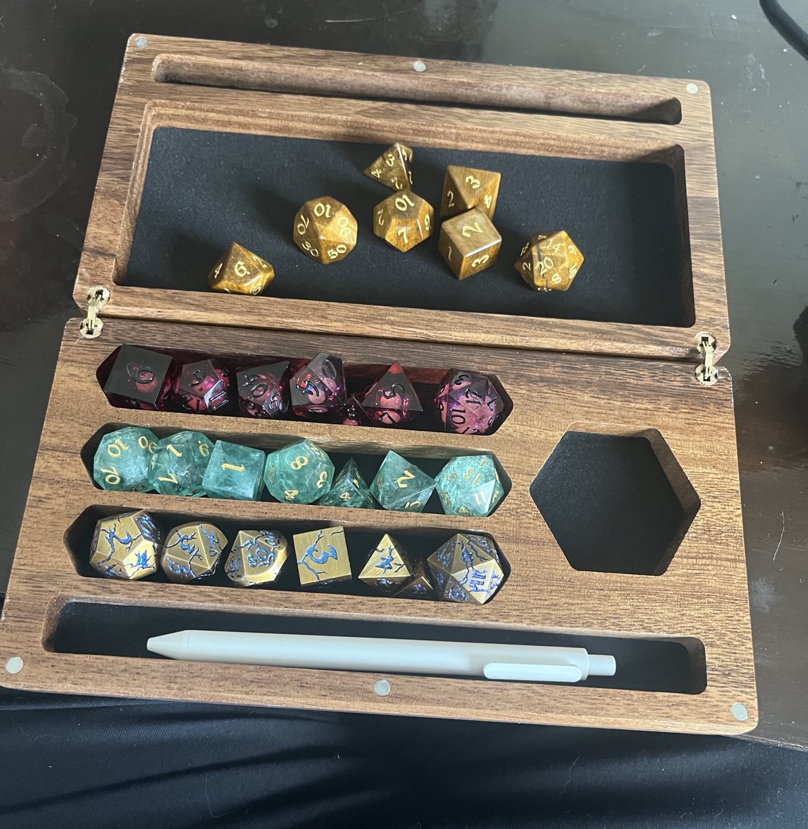 so I recently started playing DnD and now I have a dice problem…

so… uhhh… dice check?