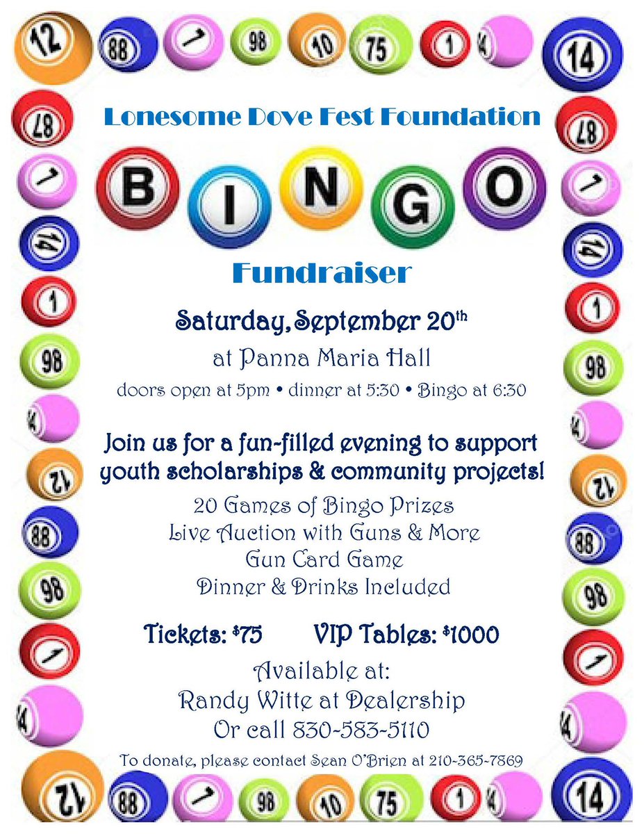 Please come out and support our local scholarships. #countonme