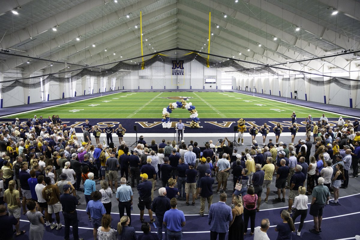 MSUBobcats_FB's tweet photo. The Kennedy-Stark Athletic Complex 👀

A new era of Bobcat Football starts today.

#BobcatBuilt https://t.co/SMp0Q8CBIq
