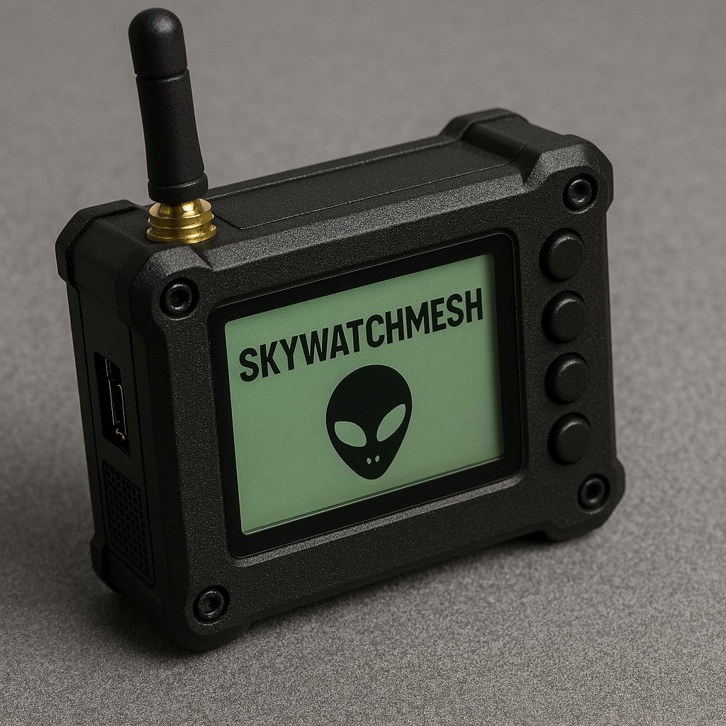 skywatchmesh's tweet image. Ready to join the #SkyWatchMesh revolution? 🌐🚀 Deploy open-source AI-powered UAP detectors, connect through unstoppable mesh networks, and track anomalies in real time. Sign up now at SkyWatchMesh.com to be part of history! 👽📡 #CitizenScience #UAPDetection